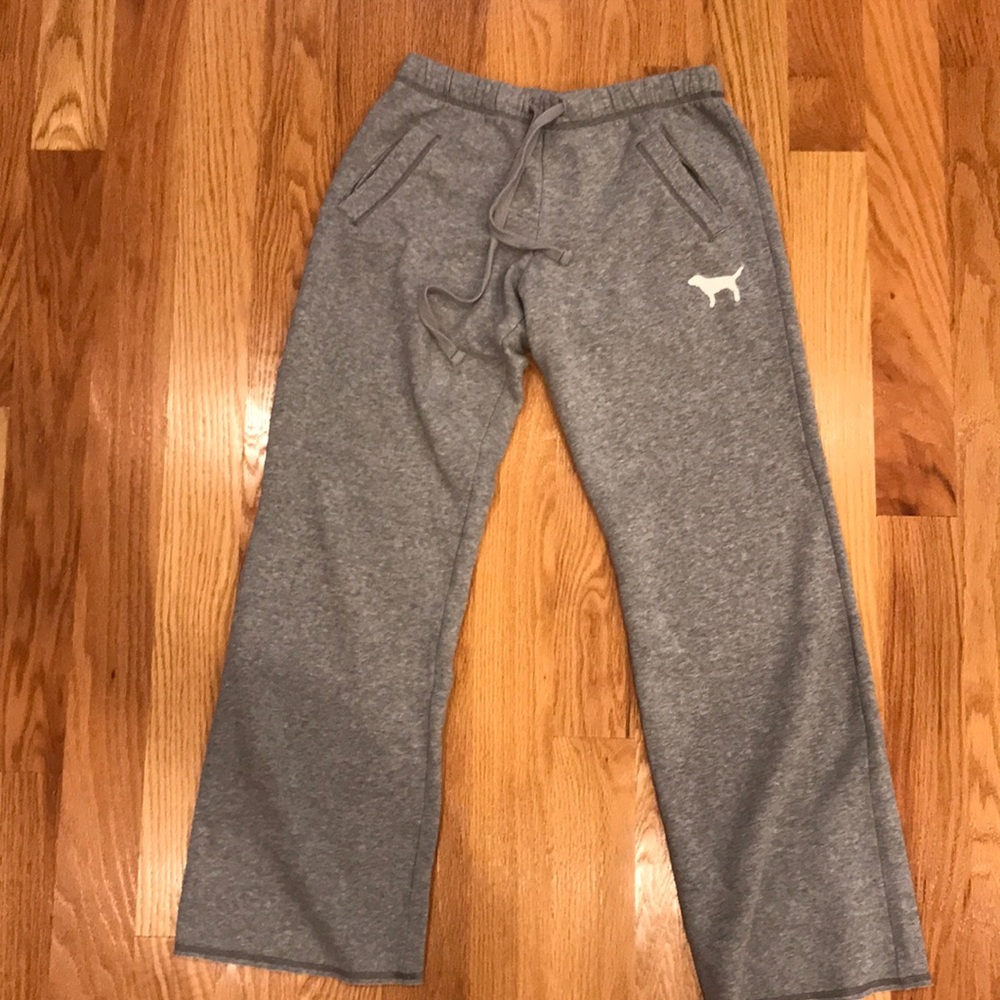 Gray lounge pants from PINK!